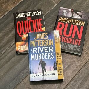 EUC 3pc James Patterson Book Bundle